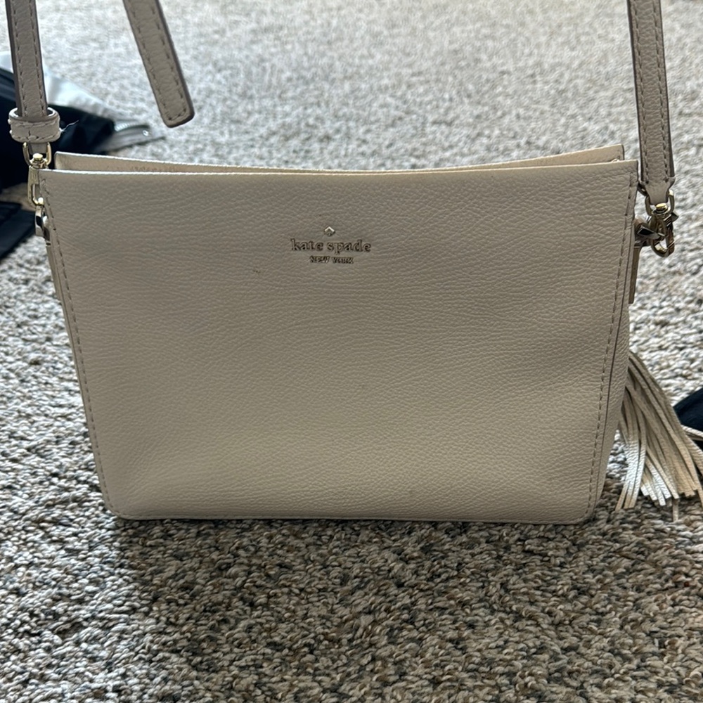 Kate Spade Cream Crossbody Bag